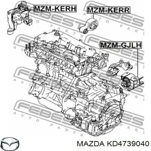 KD4739040 Mazda