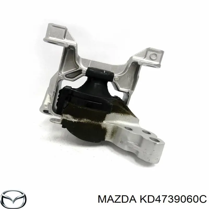 KD4739060C Mazda coxim (suporte direito de motor)