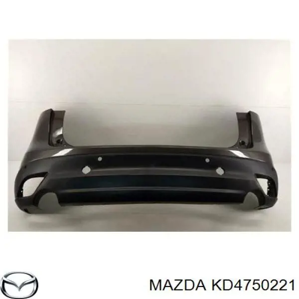 KD4750221 Mazda pára-choque traseiro