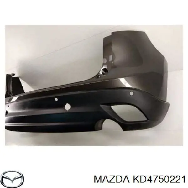 Задний бампер KD4750221 Mazda
