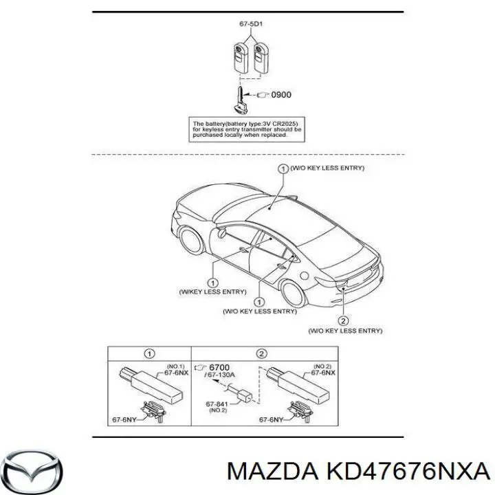 KD47676NXA Mazda