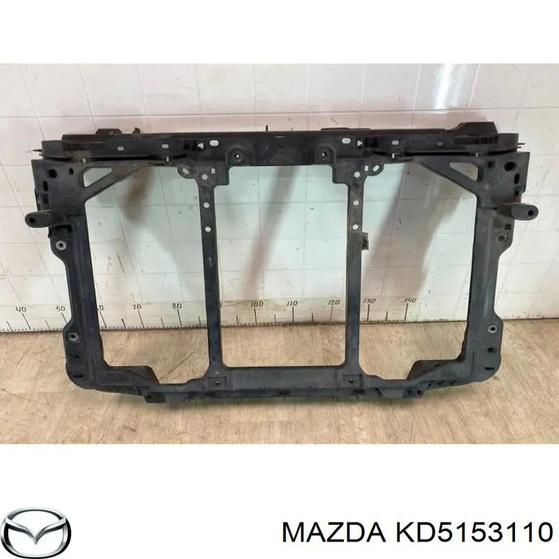 Суппорт радиатора в сборе (монтажная панель крепления фар) Mazda KD5153110