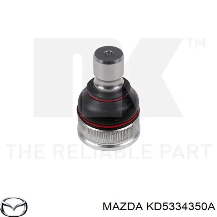 Рычаг передней подвески нижний левый KD5334350A Mazda