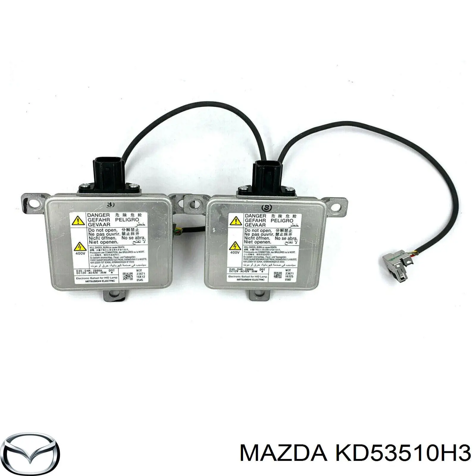 Блок розпалювання, ксенон KD53510H3 Mazda