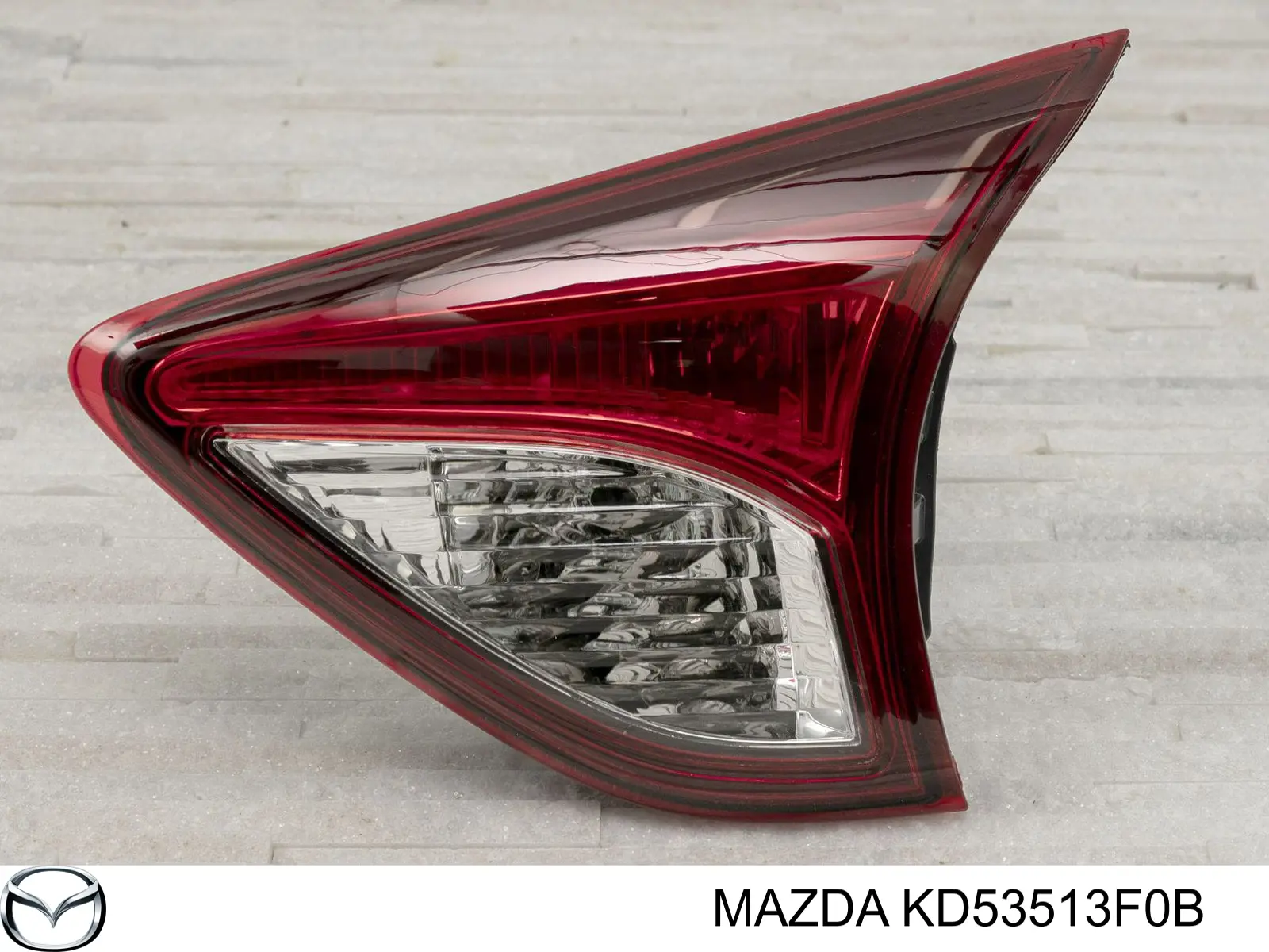 Фонарь задний правый, внутренний Mazda KD53513F0B цена, от 35.59 USD