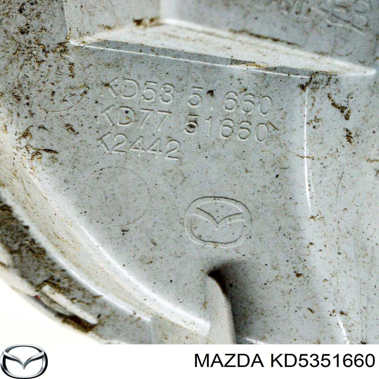 Фонарь противотуманный задний левый на Mazda CX-5 KE