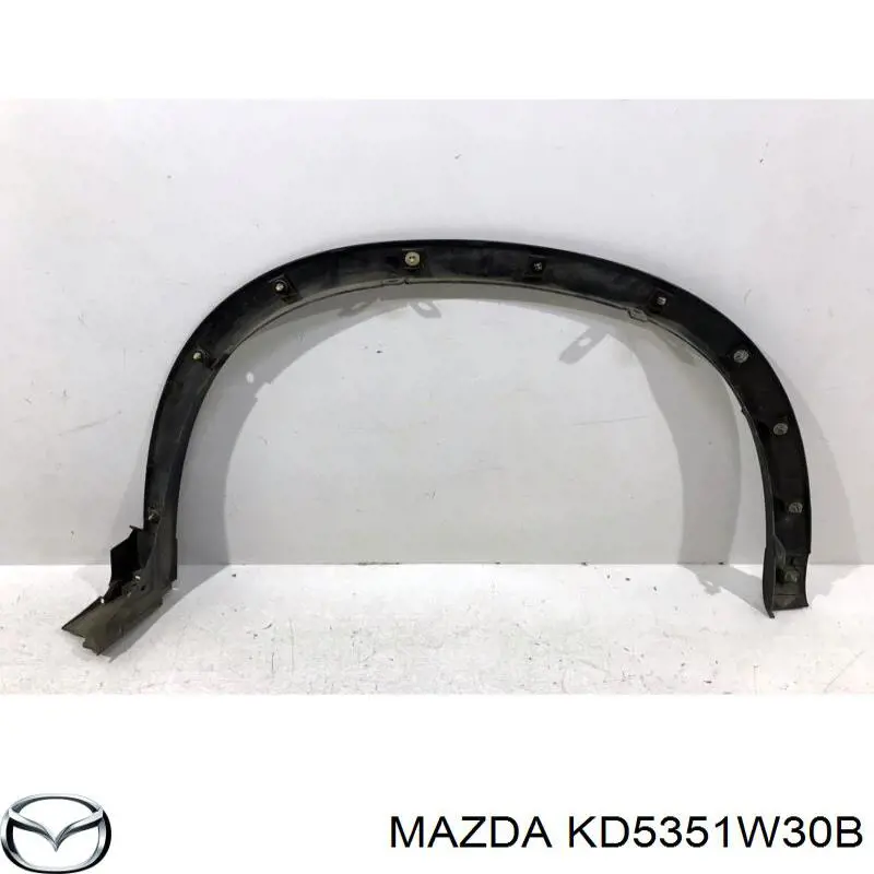 Expansor (placa sobreposta) de arco do pára-lama dianteiro esquerdo para Mazda CX-5 (KE)