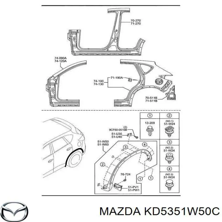 KD5351W50C Mazda