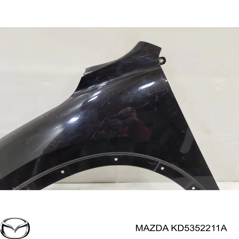Крыло переднее левое 45X101 Polcar