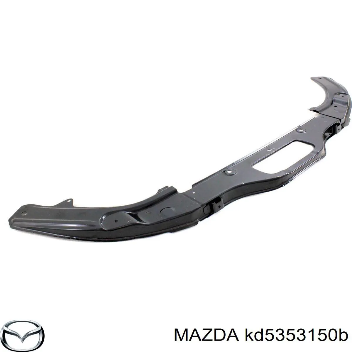 Суппорт радиатора верхний (монтажная панель крепления фар) Mazda KD5353150B