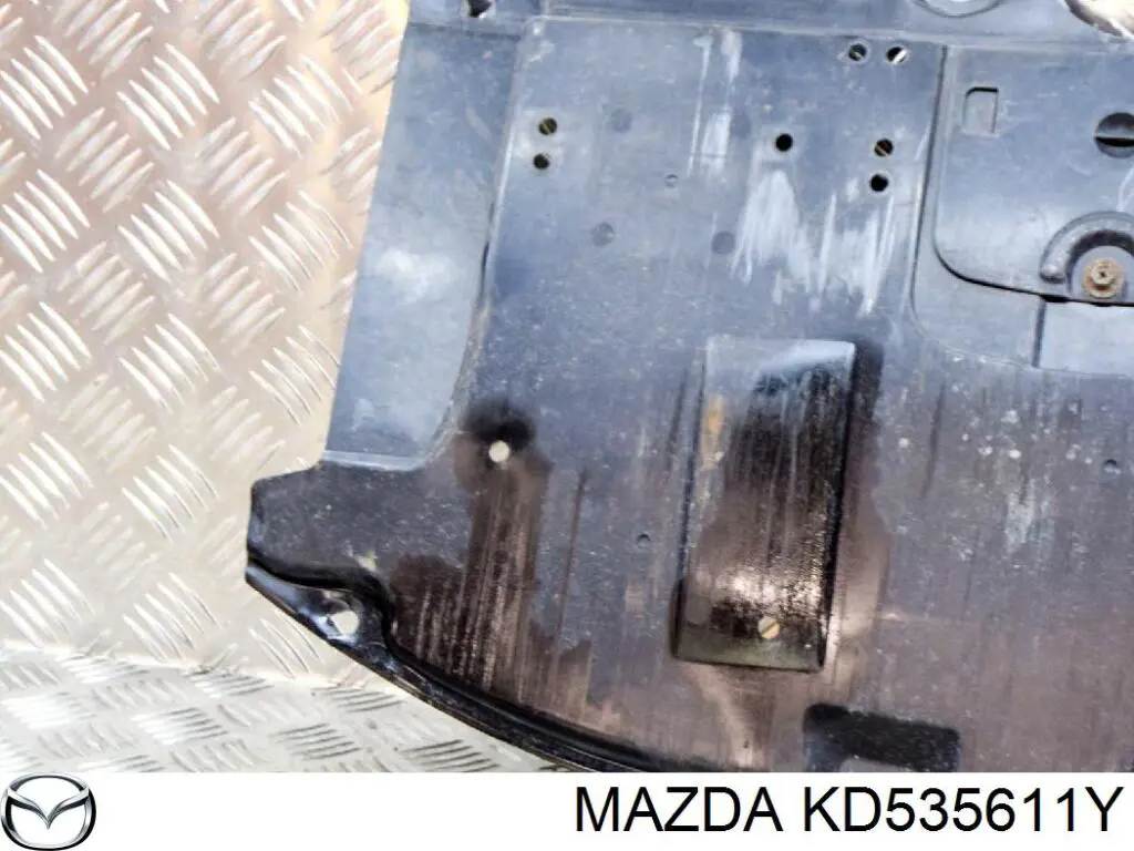 Защита бампера переднего Mazda KD535611Y