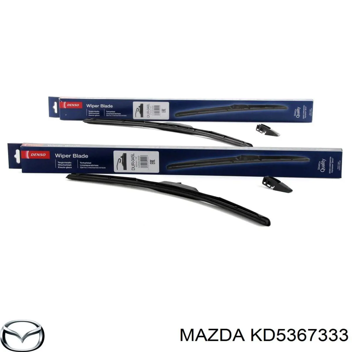 KD5367333 Mazda щетка-дворник лобового стекла пассажирская