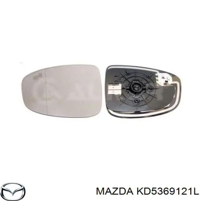 KD5369121L Mazda Зеркало заднего вида правое