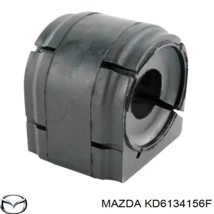KD6134156F Mazda втулка стабилизатора переднего