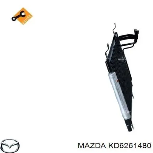 Конденсатор кондиционера Mazda KD6261480 цена, от 76.52 USD