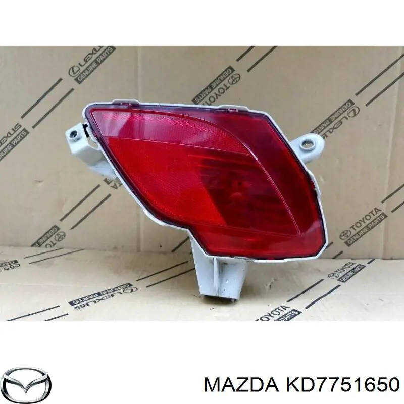 Фара противотуманная задняя, правая Mazda KD7751650 цена, от 32.81 USD
