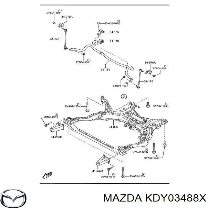 KDY03488X Mazda