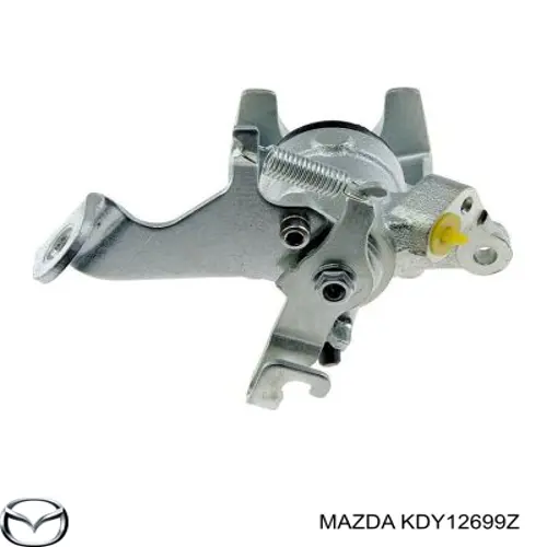 KDY12699Z Mazda suporte do freio traseiro esquerdo