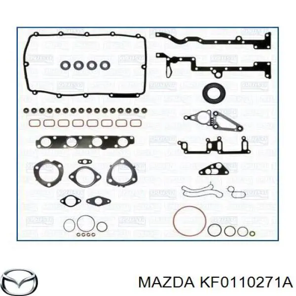 Прокладка головки блока цилиндров (ГБЦ) правая на Mazda 323 F V 