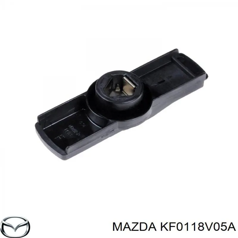 Бегунок (ротор) распределителя зажигания, трамблера Mazda KF0118V05A