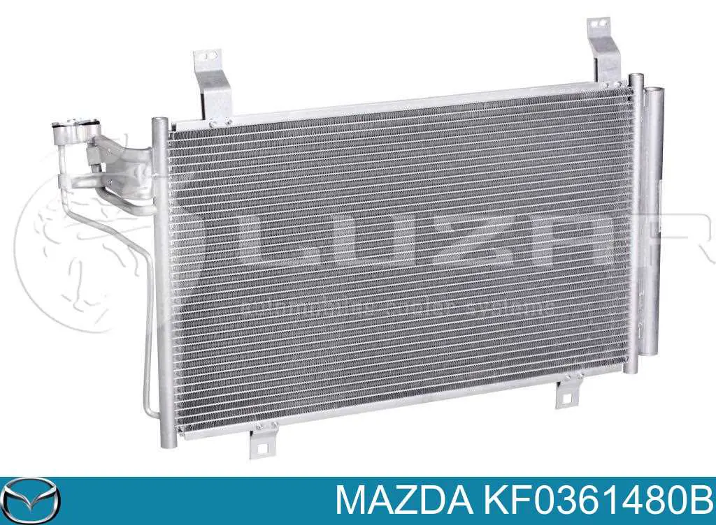 KF0361480B Mazda радиатор кондиционера