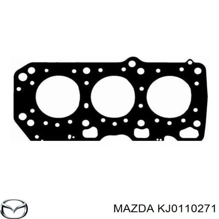 Правая прокладка ГБЦ KJ0110271 Mazda