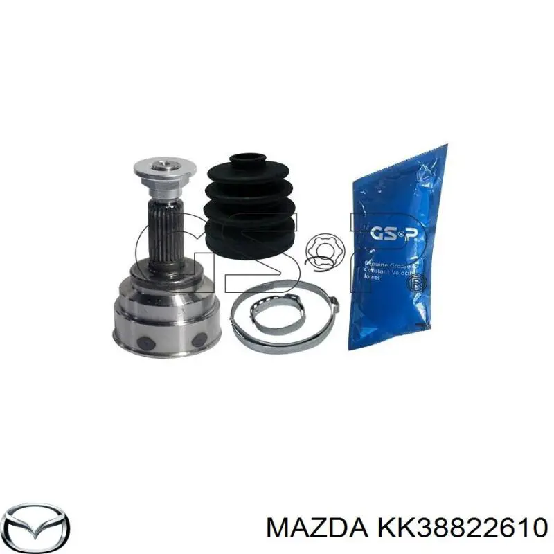 ШРУС наружный передний левый KK38822610 Mazda