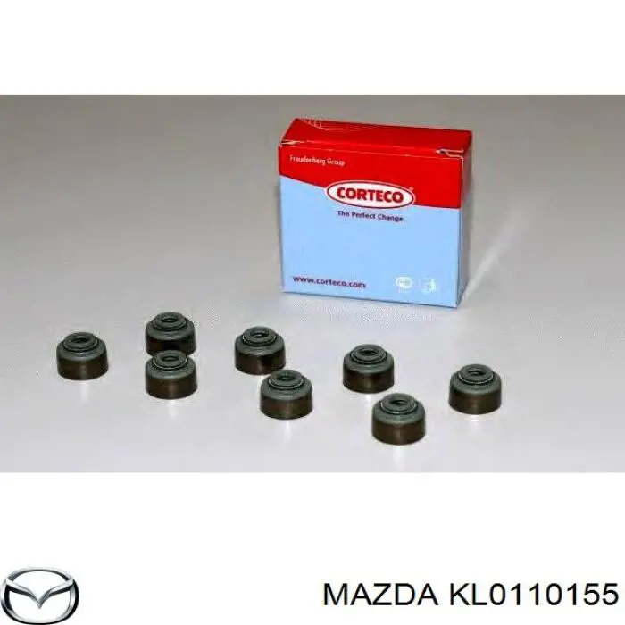 KL0110155 Mazda Сальник клапана (маслосъёмный) впускного
