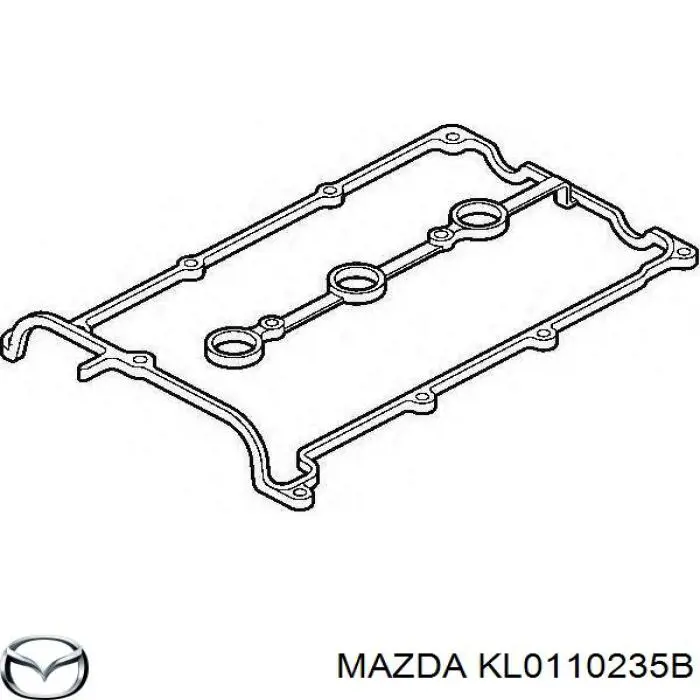 Прокладка клапанной крышки двигателя правая Mazda KL0110235B