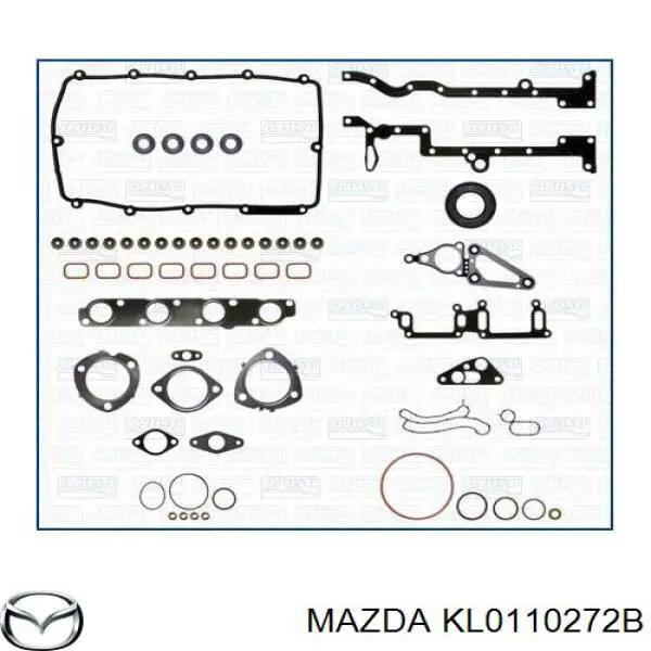 Прокладка головки блока цилиндров (ГБЦ), левая Mazda KL0110272B цена, от 53.61 USD