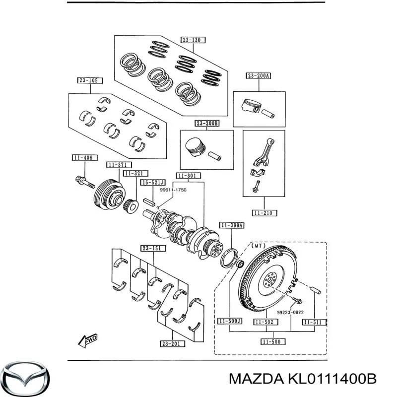  KL0111400B Mazda