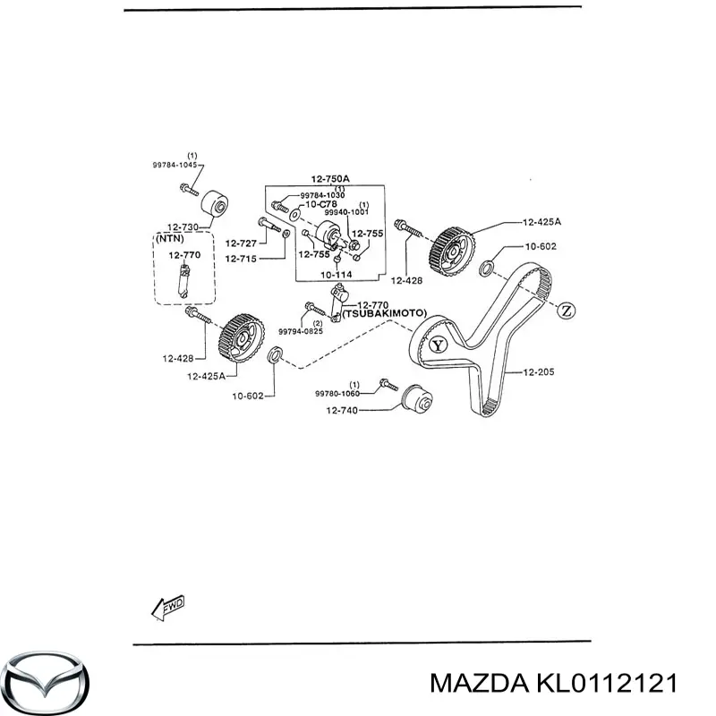  KL0112121 Mazda