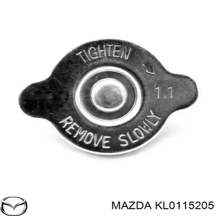 Крышка/пробка радиатора Mazda KL0115205 цена, от 3.88 USD