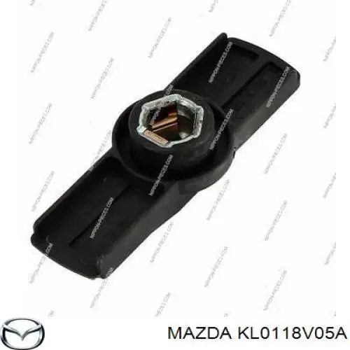 Бегунок (ротор) распределителя зажигания, трамблера Mazda KL0118V05A