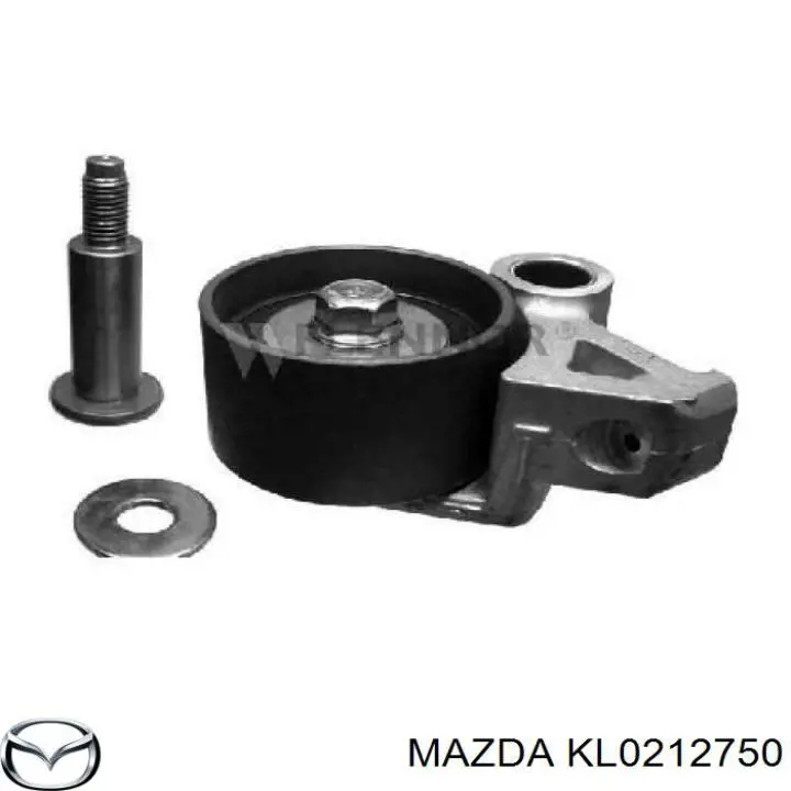 Купить KL0212750 Mazda Ролик натяжителя газораспределительного ремня