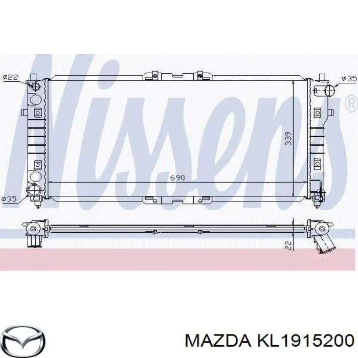 KL1915200 Mazda 