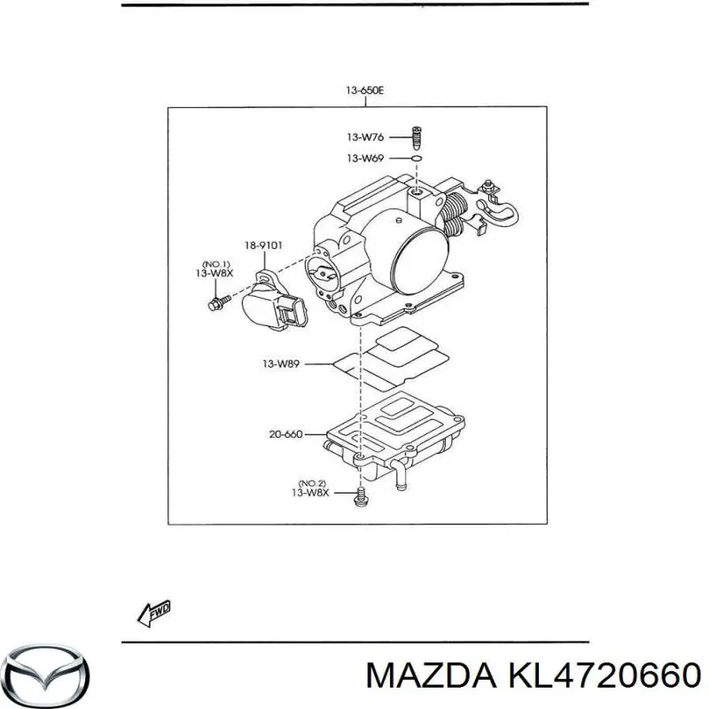 KL4720660 Mazda 