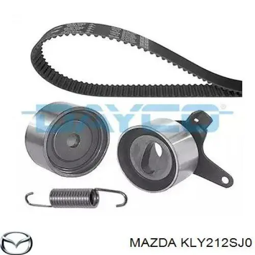 Ролик натяжителя ремня газораспределения Mazda KLY212SJ0 цена, от 25.40 USD