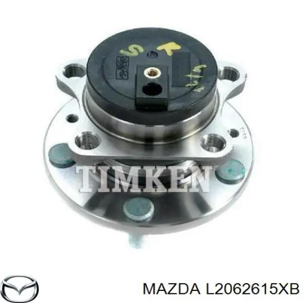 Cubo de rueda trasero L2062615XB Mazda