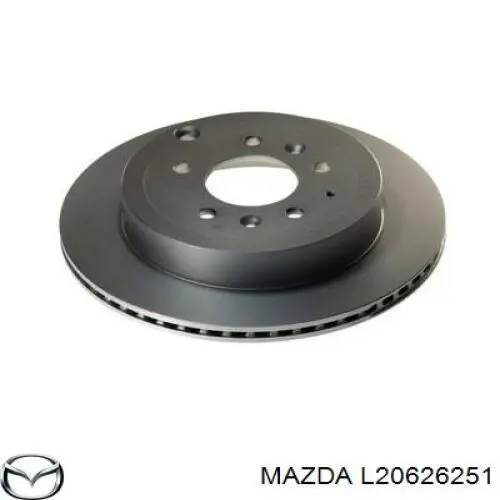 L20626251 Mazda диск тормозной задний