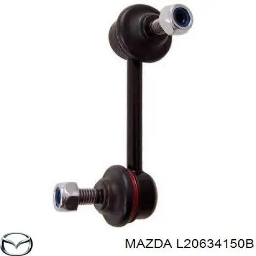 Стойка стабилизатора переднего правая Mazda L20634150B