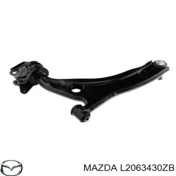 Рычаг передней подвески нижний правый L2063430ZB Mazda