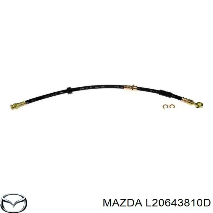 Mangueira do freio traseira direita para Mazda CX-9 