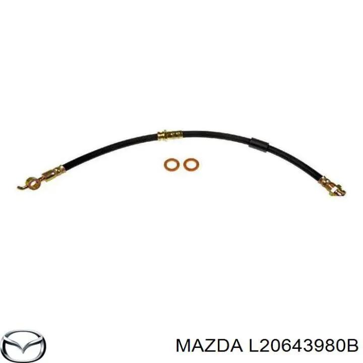 Шланг тормозной передний Quick Brake 50710 цена, от 16.53 USD