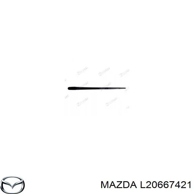 Важіль-поводок склоочисника заднього скла L20667421 Mazda