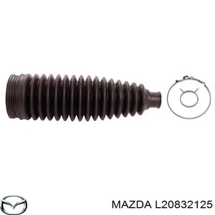 L20832125 Mazda пыльник рулевого механизма (рейки правый)