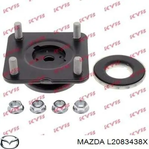 Подшипник опорный амортизатора, переднего Mazda L2083438X цена, от 19.87 USD