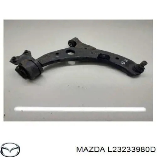 Купить L23233980D Mazda Суппорт тормозной передний правый