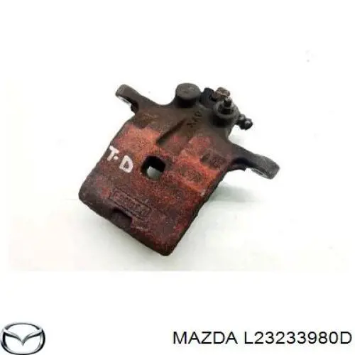 Суппорт тормозной передний правый L23233980D Mazda