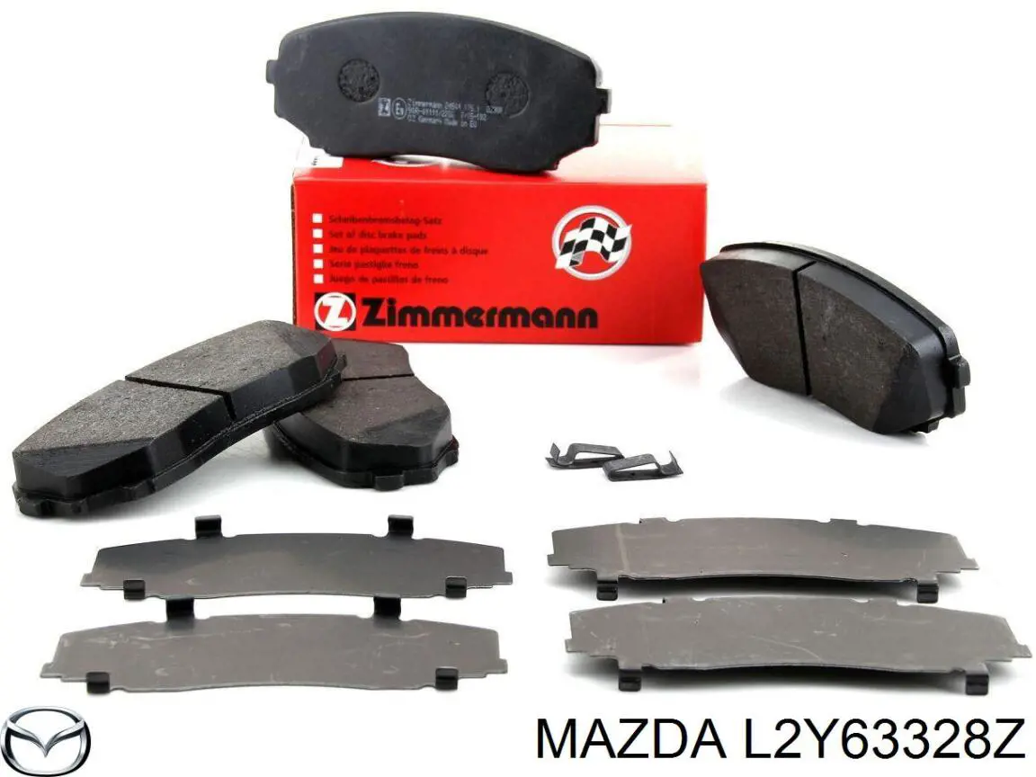 Тормозные колодки Mazda L2Y63328Z
